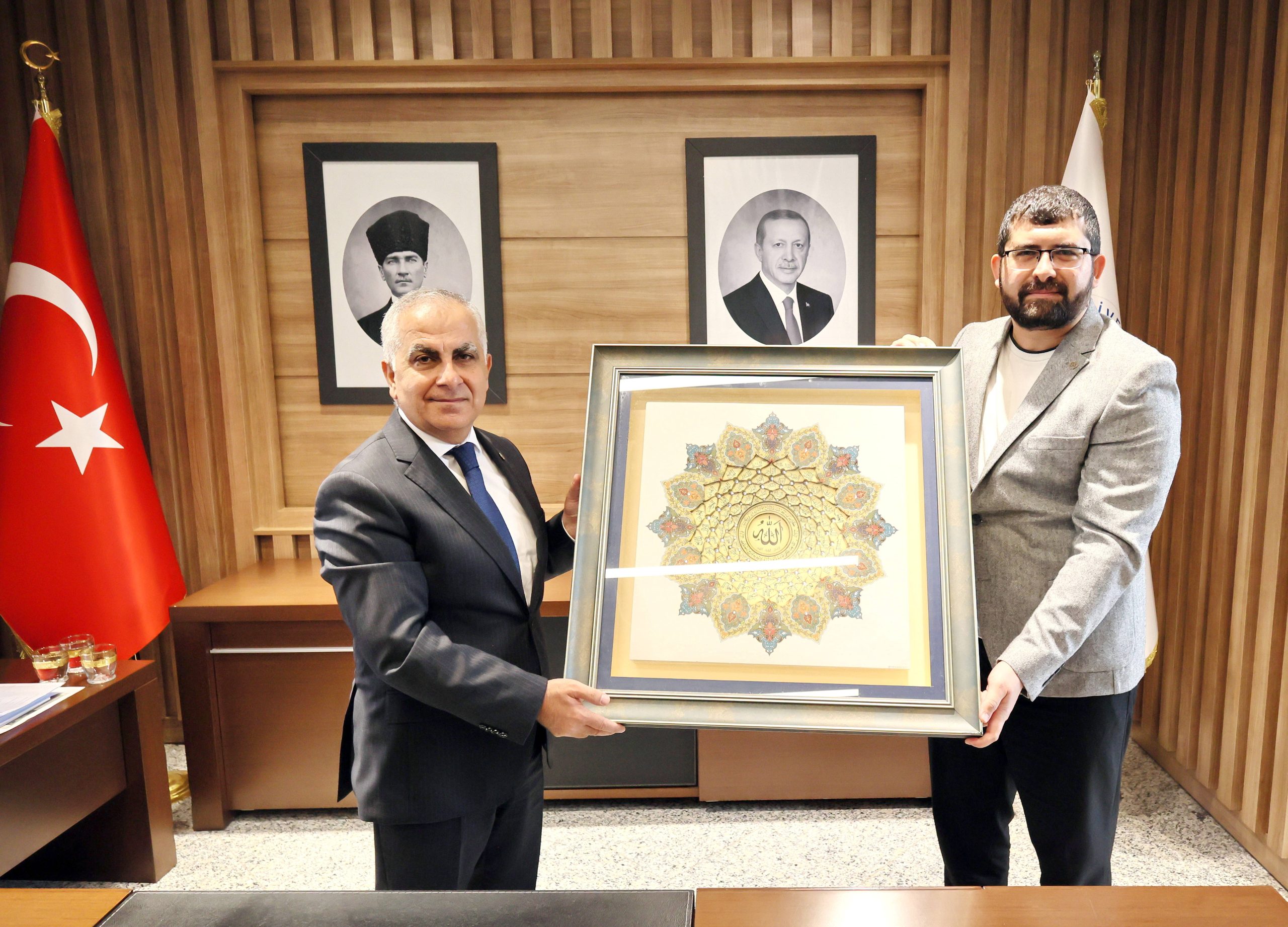 AKADEMİK HEYETTEN REKTÖR DOĞAN’A TEŞEKKÜR ZİYARETİ