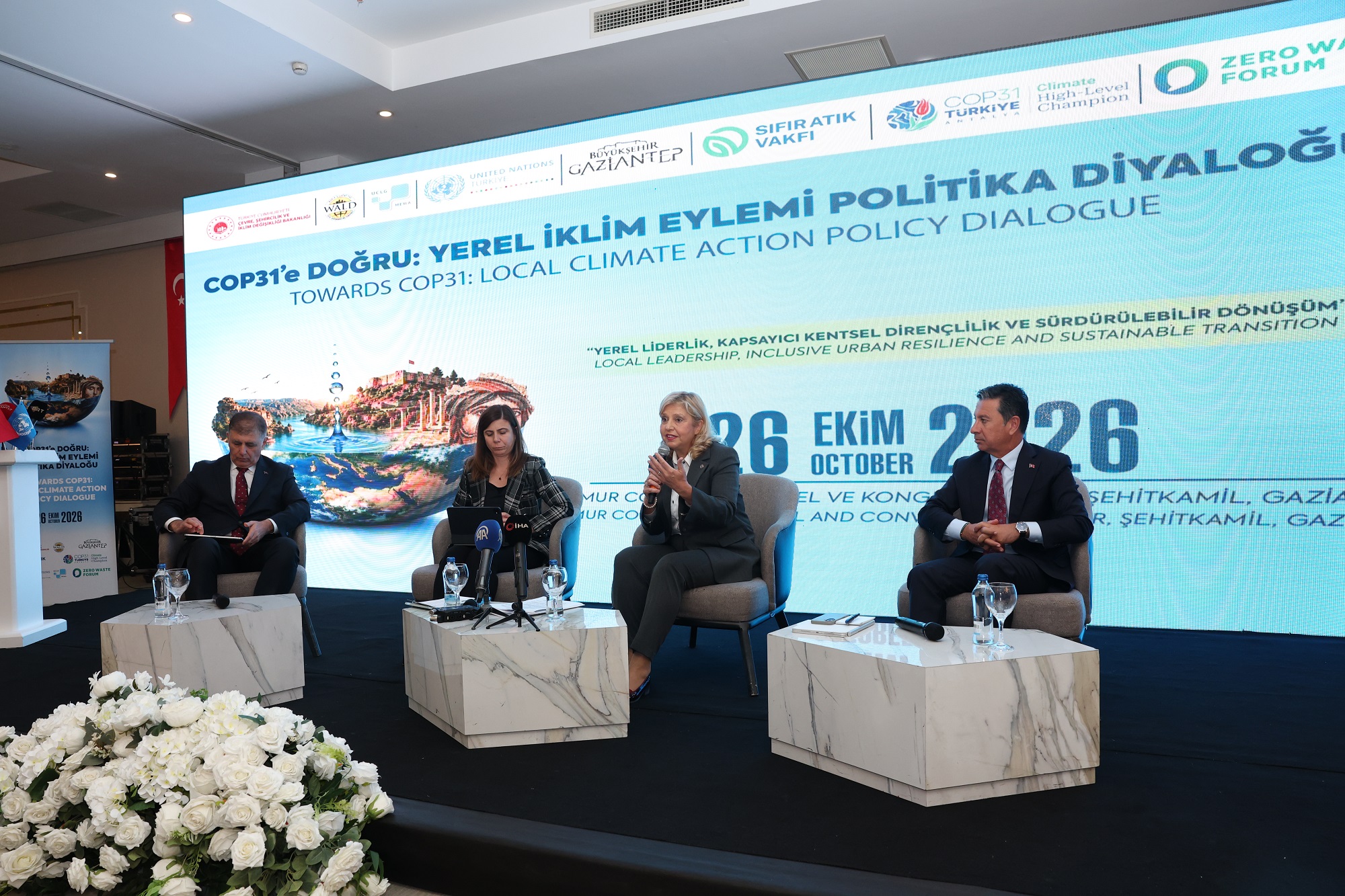 COP31’E GAZİANTEP’TEN GÜÇLÜ MESAJ: İKLİM MÜCADELESİNDE ŞEHİRLER ÖN SAFTA!