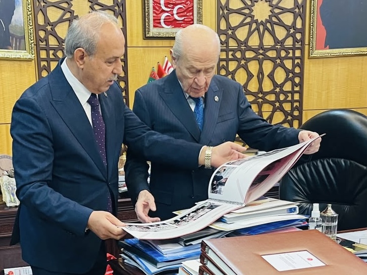 MHP GAZİANTEP İL BAŞKANI KILIÇ’TAN GENEL BAŞKAN BAHÇELİ’YE ZİYARET