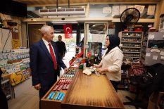 BAŞKAN TAHMAZOĞLU VATANDAŞLARLA İÇ İÇE