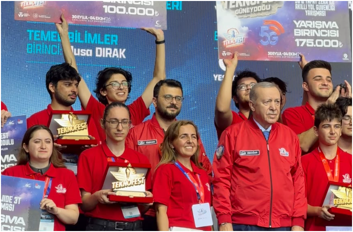 TEKNOFEST’TE ŞAHİNBEY RÜZGÂRI