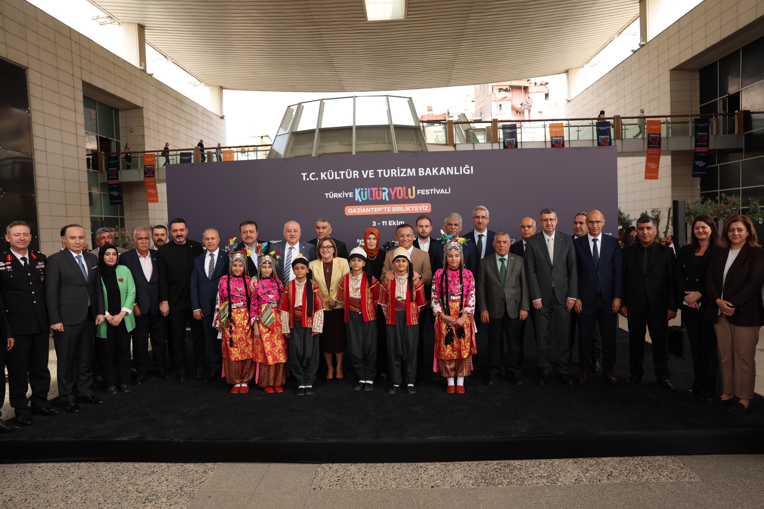 KÜLTÜR YOLU FESTİVALİ GASTROANTEP DÜZENLENEN TÖRENLE BAŞLADI